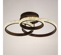 Люстра с ПДУ BayerLux 88005/3 LED 125Вт 3000-6000К диммер, кофе 83х64х19 см 4941100