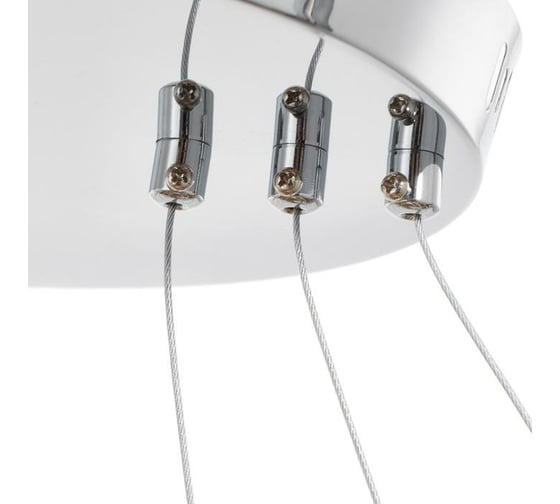 Люстра BayerLux 59914/3 LED 94Вт 4000К серебро 71х71х2-82 см 4908745