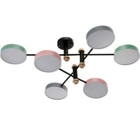 Люстра BayerLux 625358/6 LED 78Вт 3 режима 3000-6000К черный 85х85х30 см 4605515