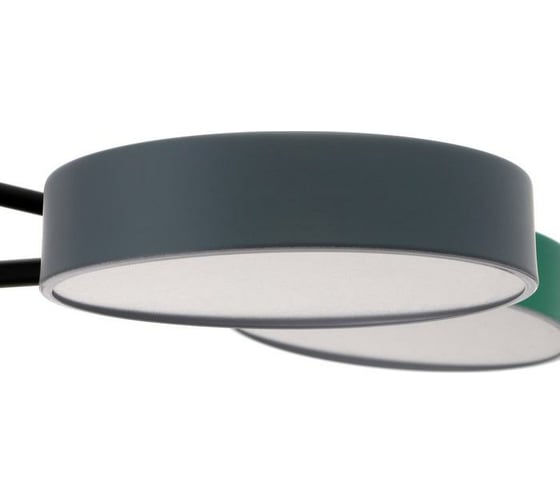 Люстра BayerLux 625358/6 LED 78Вт 3 режима 3000-6000К черный 85х85х30 см 4605515