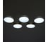 Люстра BayerLux 625361/5 LED 65Вт 3 режима 3000-6000К светлое дерево 80х47х5 см 4605518 4