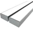 Комплект профиля Ledcraft LC-LP3260M55-2x2Silver 2 шт, серебро (2м профиль+2м рассеиватель+2 заглушки+комплект шурупов) 1616240130 1