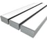 Комплект профиля Ledcraft LC-LP3260M55-2x3Silver 3 шт, серебро (2м профиль+2м рассеиватель+2 заглушки+комплект шурупов) 1616240288 1