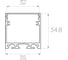Комплект профиля Ledcraft LC-LP3535M34-2x5Silver 5 шт, серебро (2м профиль+2м рассеиватель+2 заглушки+комплект шурупов) 1616240520 2
