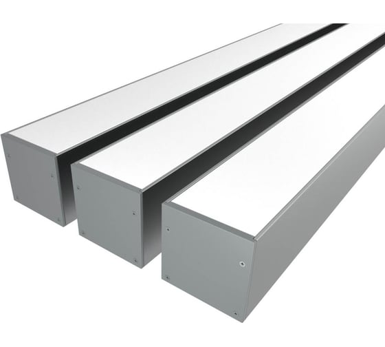 Комплект профиля Ledcraft LC-LP3535M34-3x3Silver 3 шт, серебро (3м профиль+3м рассеиватель+2 заглушки+комплект шурупов) 1616340204 1