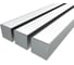 Комплект профиля Ledcraft LC-LP3535M34-3x3Silver 3 шт, серебро (3м профиль+3м рассеиватель+2 заглушки+комплект шурупов) 1616340204 1