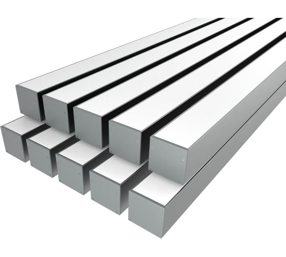 Комплект профиля Ledcraft LC-LP3535M34-3x10Silver 10 шт, серебро (3м профиль+3м рассеиватель+2 заглушки+комплект шурупов) 1616340678 1