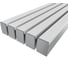 Комплект профиля Ledcraft LC-LP4034M36-2x5Silver 5 шт, серебро (2м профиль+2м рассеиватель+2 заглушки+комплект шурупов) 1616240566 1