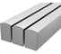 Комплект профиля Ledcraft LC-LP4028M28-2x3Silver 3 шт, серебро (2м профиль+2м рассеиватель+2 заглушки+комплект шурупов) 1616240226 1