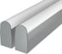 Комплект профиля Ledcraft LC-LP4028RM1-3x2Silver 2 шт, серебро (3м профиль+3м рассеиватель+2 заглушки+комплект шурупов) 1616340135 1