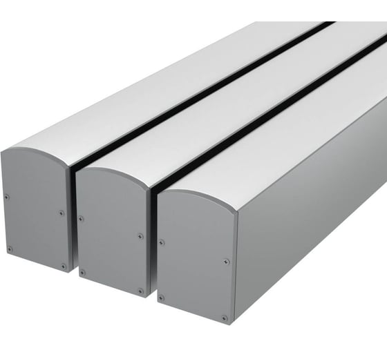 Комплект профиля Ledcraft LC-LP4028M28-3x3Silver 3 шт, серебро (3м профиль+3м рассеиватель+2 заглушки+комплект шурупов) 1616340226 1