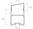 Комплект профиля Ledcraft LC-LP4034M36T-3x5Silver 5 шт, серебро (3м профиль+3м рассеиватель+2 заглушки+комплект шурупов) 1616340567 2
