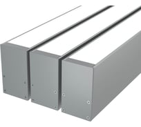 Комплект профиля Ledcraft LC-LP5030M30-2x3Silver 3 шт, серебро (2м профиль+2м рассеиватель+2 заглушки+комплект шурупов) 1616240316