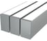 Комплект профиля Ledcraft LC-LP5030M30-2x3Silver 3 шт, серебро (2м профиль+2м рассеиватель+2 заглушки+комплект шурупов) 1616240316 1