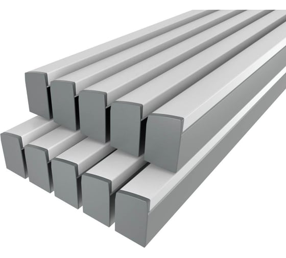 Комплект профиля Ledcraft LC-LP4034M36T-2x10Silver 10 шт, серебро (2м профиль+2м рассеиватель+2 заглушки+комплект шурупов) 1616240725 1