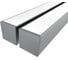 Комплект профиля Ledcraft LC-LP5050M44-3x2Silver 2 шт, серебро (3м профиль+3м рассеиватель+2 заглушки+комплект шурупов) 1616340050 1