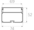 Комплект профиля Ledcraft LC-LP5274M68-3x5Silver 5 шт, серебро (3м профиль+3м рассеиватель+2 заглушки+комплект шурупов) 1616340600 2