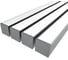 Комплект профиля Ledcraft LC-LP5050M44-3x4Silver 4 шт, серебро (3м профиль+3м рассеиватель+2 заглушки+комплект шурупов) 1616340366 1