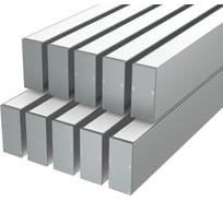 Комплект профиля Ledcraft LC-LP6730M30-2x10Silver 10 шт, серебро (2м профиль+2м рассеиватель+2 заглушки+комплект шурупов) 1616240789