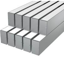 Комплект профиля Ledcraft LC-LP6735M34-3x10Silver 10 шт, серебро (3м профиль+3м рассеиватель+2 заглушки+комплект шурупов) 1616340691