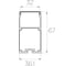 Комплект профиля Ledcraft LC-LP6735M34-2x10Silver 10 шт, серебро (2м профиль+2м рассеиватель+2 заглушки+комплект шурупов) 1616240691 2