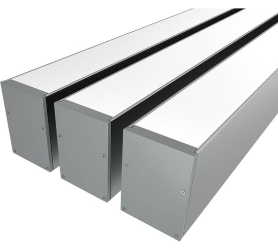 Комплект профиля Ledcraft LC-LP7050M44-3x3Silver 3 шт, серебро (3м профиль+3м рассеиватель+2 заглушки+комплект шурупов) 1616340209 1