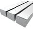 Комплект профиля Ledcraft LC-LP76100M94-2x3Silver 3 шт, серебро (2м профиль+2м рассеиватель+2 заглушки+комплект шурупов) 1616240271 1
