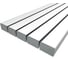 Комплект профиля Ledcraft LC-LP76120M115-2x5Silver 5 шт, серебро (2м профиль+2м рассеиватель+2 заглушки+комплект шурупов) 1616240636 1