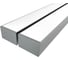 Комплект профиля Ledcraft LC-LP76120M115-3x2Silver 2 шт, серебро (3м профиль+3м рассеиватель+2 заглушки+комплект шурупов) 1616340162 1