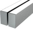 Комплект профиля Ledcraft LC-LP9050M44-3x2Silver 2 шт, серебро (3м профиль+3м рассеиватель+2 заглушки+комплект шурупов) 1616340139 1