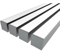 Комплект профиля Ledcraft LC-LP7774M68-3x4Silver 4 шт, серебро (3м профиль+3м рассеиватель+2 заглушки+комплект шурупов) 1616340368