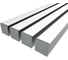 Комплект профиля Ledcraft LC-LP7774M68-3x4Silver 4 шт, серебро (3м профиль+3м рассеиватель+2 заглушки+комплект шурупов) 1616340368 1