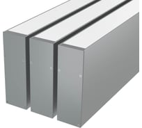 Комплект профиля Ledcraft LC-LP9030M30-3x3Silver 3 шт, серебро (3м профиль+3м рассеиватель+2 заглушки+комплект шурупов) 1616340317