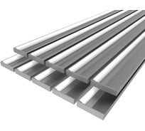 Комплект профиля Ledcraft LC-LPK1675M20-2x10Silver 10 шт, серебро (2м профиль+2м рассеиватель+2 заглушки+2 крепежа) 1616240735