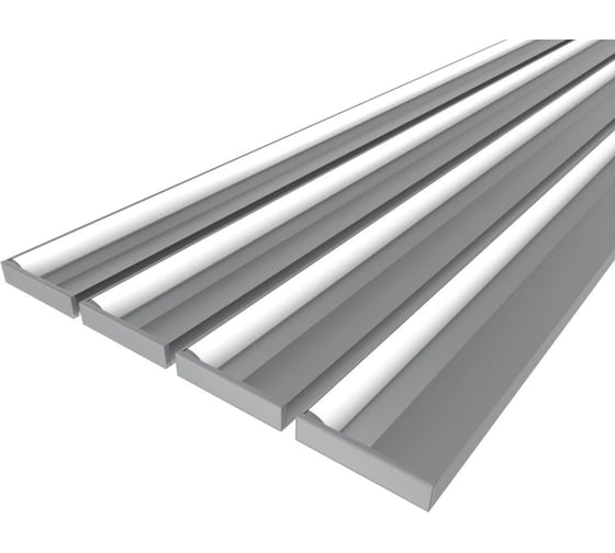 Комплект профиля Ledcraft LC-LPK1675M20-2x4Silver 4 шт, серебро (2м профиль+2м рассеиватель+2 заглушки+2 крепежа) 1616240419 1