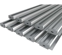 Комплект профиля Ledcraft LC-LPN4916M16-2x10Silver 10 шт, серебро (2м профиль+2м рассеиватель 2шт+2 заглушки+2 крепежа) 1616240733