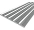Комплект профиля Ledcraft LC-LPK1675M20-2x5Silver 5 шт, серебро (2м профиль+2м рассеиватель+2 заглушки+2 крепежа) 1616240577 1