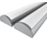 Комплект профиля Ledcraft LC-LPP0926M20-2x2Silver 2 шт, серебро (2м профиль+2м рассеиватель+2 заглушки) 1616240107 1