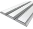 Комплект профиля Ledcraft LC-LPP1053M34-2x3Silver 3 шт, серебро (2м профиль+2м рассеиватель+2 заглушки) 1616240260 1