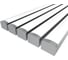 Комплект профиля Ledcraft LC-LPS1216M16-3x5Silver 5 шт, серебро (3м профиль+3м рассеиватель+2 заглушки+4 крепежа) 1616340503 1