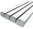 Комплект профиля Ledcraft LC-LPS1216M16-2x4Silver 4 шт, серебро (2м профиль+2м рассеиватель+2 заглушки+2 крепежа) 1616240345 1