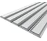 Комплект профиля Ledcraft LC-LPP1053M34-3x5Silver 5 шт, серебро (3м профиль+3м рассеиватель+2 заглушки) 1616340576 1