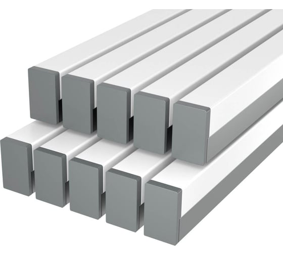 Комплект профиля Ledcraft LC-LPS1216M1716-2x10Silver 10 шт, серебро (2м профиль+2м рассеиватель+2 заглушки+2 крепежа) 1616240662