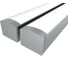 Комплект профиля Ledcraft LC-LPS1216M16-3x2Silver 2 шт, серебро (3м профиль+3м рассеиватель+2 заглушки+4 крепежа) 1616340029 1