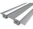 Комплект профиля Ledcraft LC-LPSH1246M16-2x2Silver 2 шт, серебро (2м профиль+2м рассеиватель+2 заглушки+комплект шурупов) 1616240143 1
