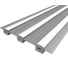 Комплект профиля Ledcraft LC-LPSH1246M16-3x3Silver 3 шт, серебро (3м профиль+3м рассеиватель+2 заглушки+комплект шурупов) 1616340301 1