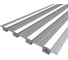 Комплект профиля Ledcraft LC-LPSH1246M16-3x4Silver 4 шт, серебро (3м профиль+3м рассеиватель+2 заглушки+комплект шурупов) 1616340459 1