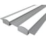 Комплект профиля Ledcraft LC-LPSH1258M28-2x2Silver 2 шт, серебро (2м профиль+2м рассеиватель+2 заглушки+комплект шурупов) 1616240145 1