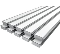 Комплект профиля Ledcraft LC-LPSH32104M68-3x10Silver 10 шт, серебро (3м профиль+3м рассеиватель+2 заглушки+комплект шурупов) 1616340786