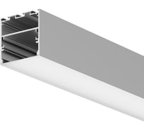 Профиль накладной-подвесной Maytoni алюминиевый 50x50 (Серебро, 3 м), ALM-5050T-S-3M 633007